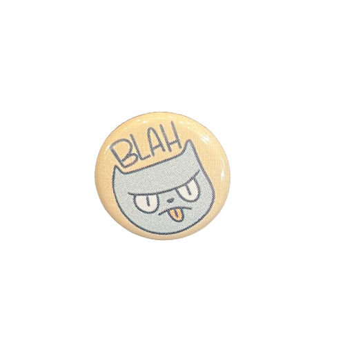 Beth Spencer Blah Cat Pin