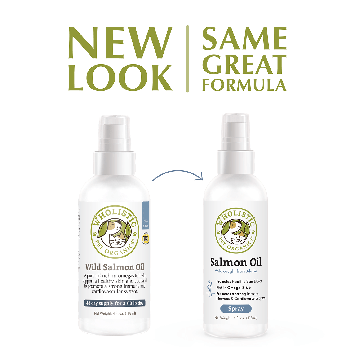 Wholistic Pet Organics Wild Salmon Oil