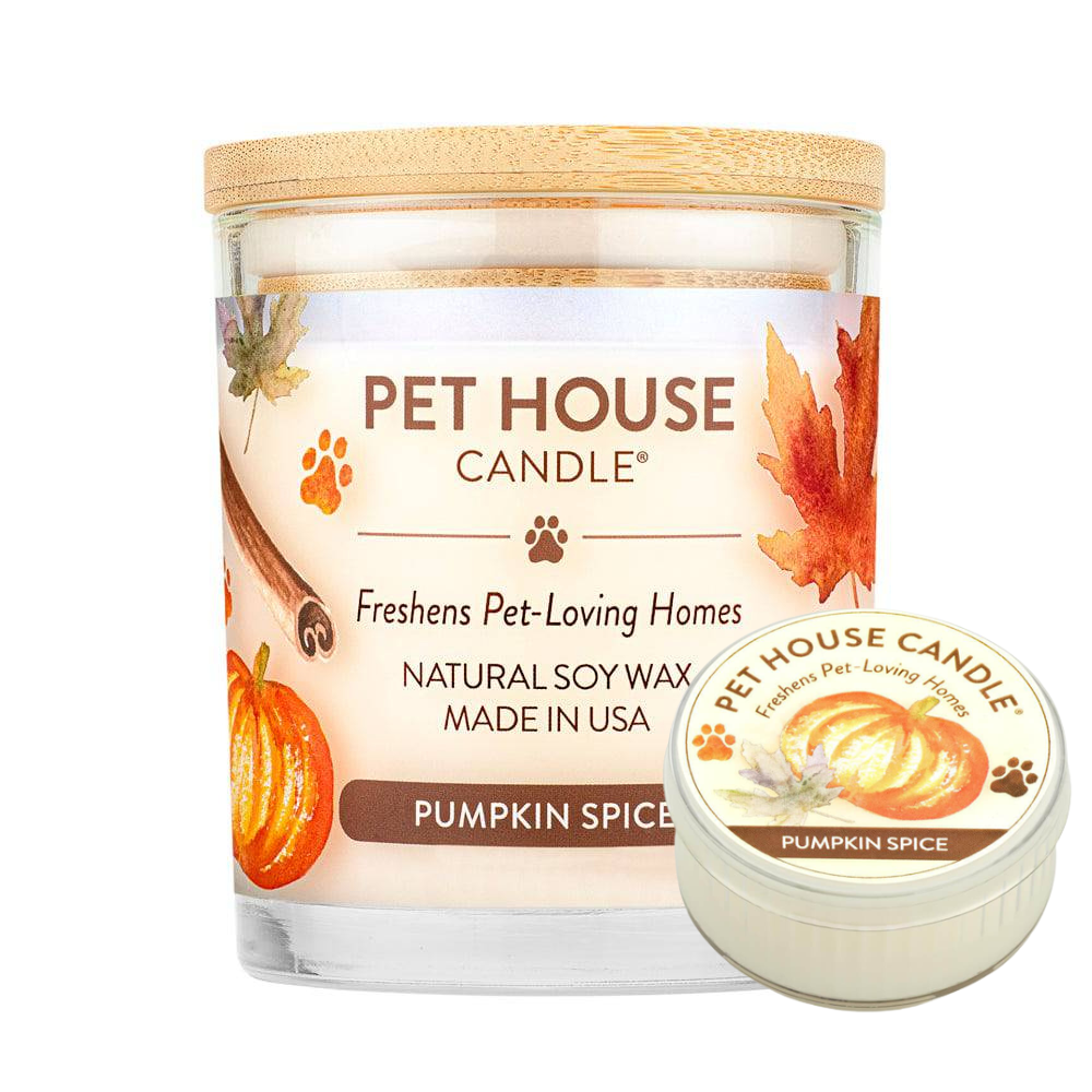 One Fur All Pet House Candle - Pumpkin Spice