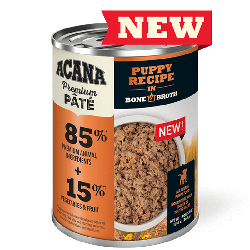 Acana Premium Pate Puppy Recipe in Bone Broth