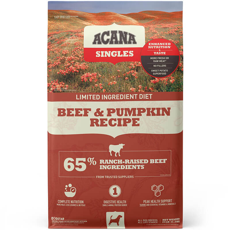 Acana Singles Beef & Pumpkin