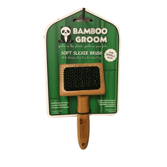 Bamboo Groom Soft Slicker Brush