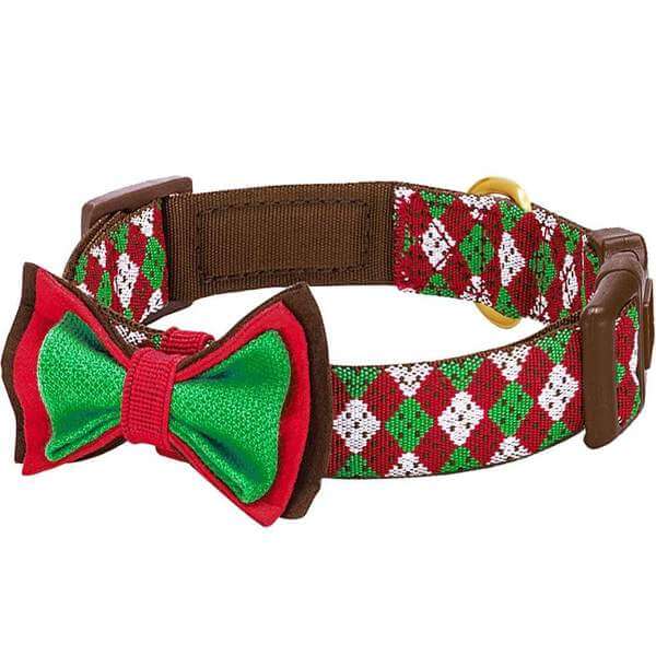 Blueberry Pet Christmas Fair Isle Collar