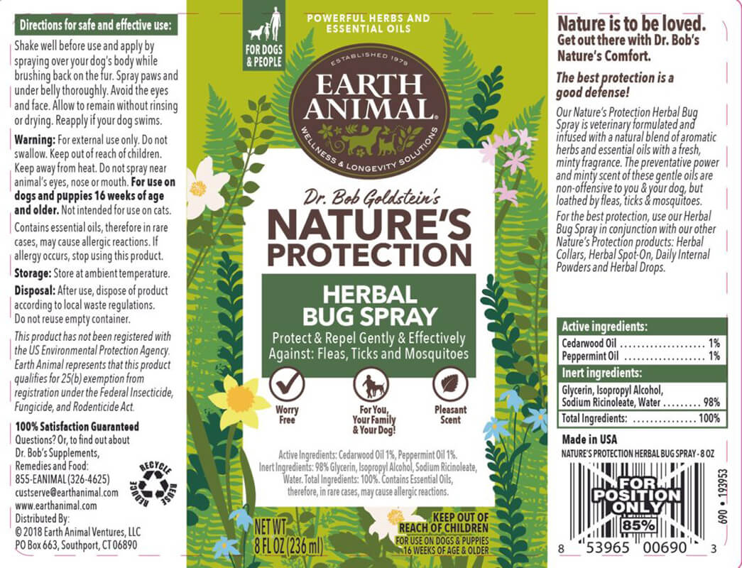 Earth Animal Herbal Bug Spray