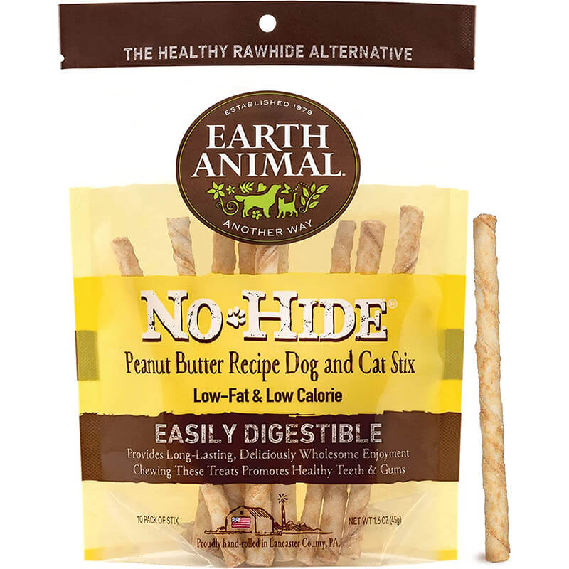 Earth Animal No Hide Peanut Butter Stix