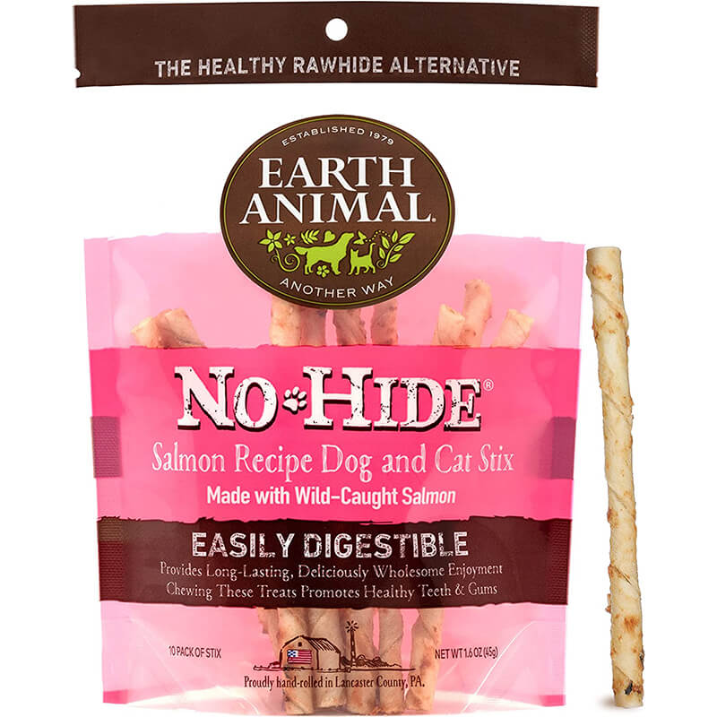 Earth Animal No-Hide Salmon Sticks