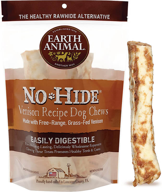 Earth Animal No Hide Venison Chews