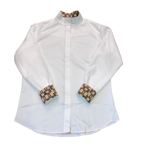 Tailored Sportsman Coolmax Shirt Cubism Brown/Tan/Black 6R