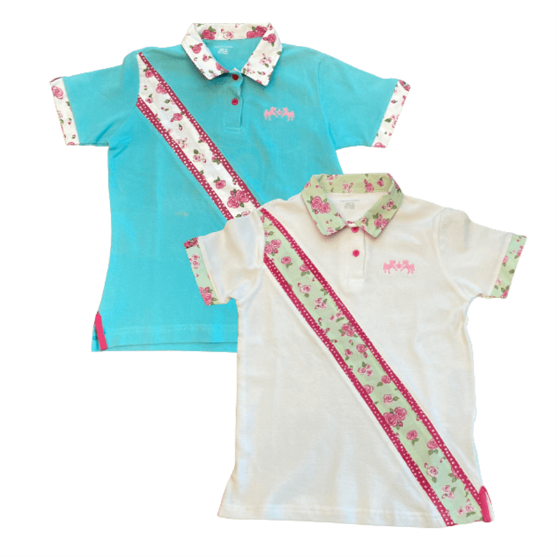 Equine Couture Children's Bindia Short Sleeve Polo Shirt