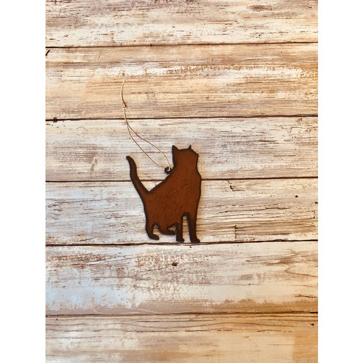 Universal Ironworks Cat Ornament