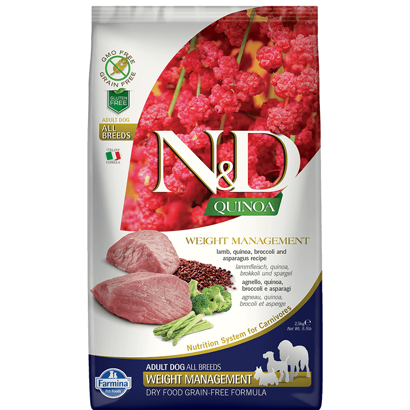 Farmina N&D Quinoa Weight Management Lamb