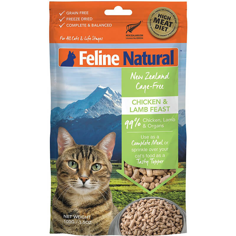 Feline Natural New Zealand Cage-Free Chicken & Lamb Feast