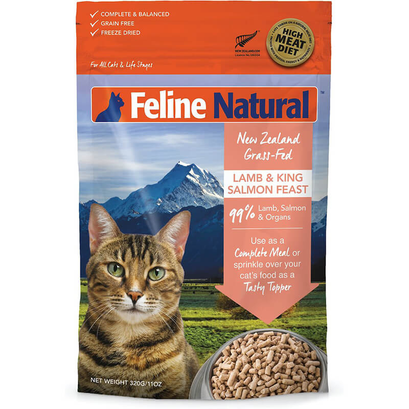 Feline Natural New Zealand Lamb & King Salmon Feast