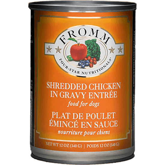 Fromm Four Star Shredded Chicken in Gravy