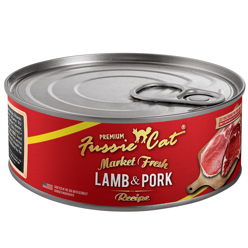 Fussie Cat Market Fresh Lamb & Pork