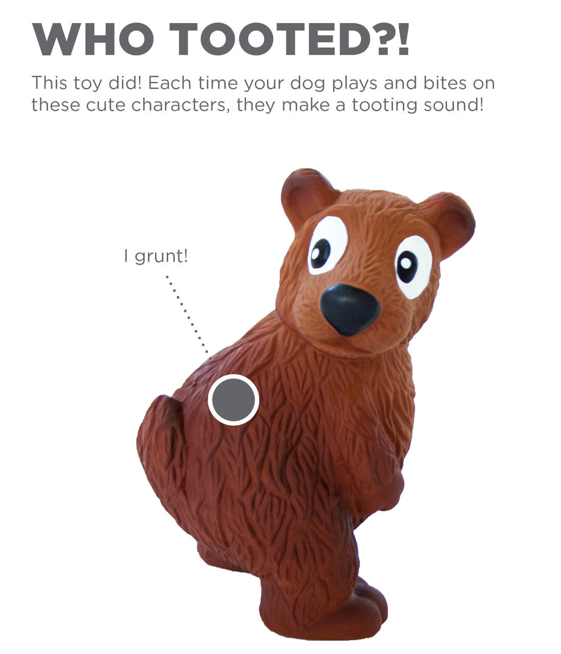 Outward Hound Tootiez Bear