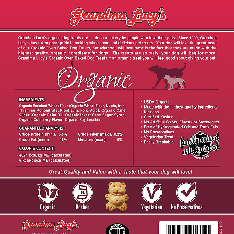 Grandma Lucys Organic Baked Cranberry Treats 14oz