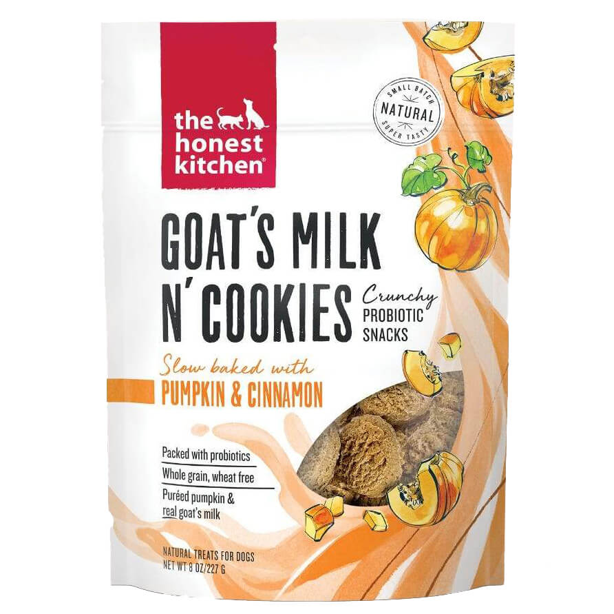 Honest Kitchen Goat Milk N' Cookies with Pumpkin & Cinnamon
