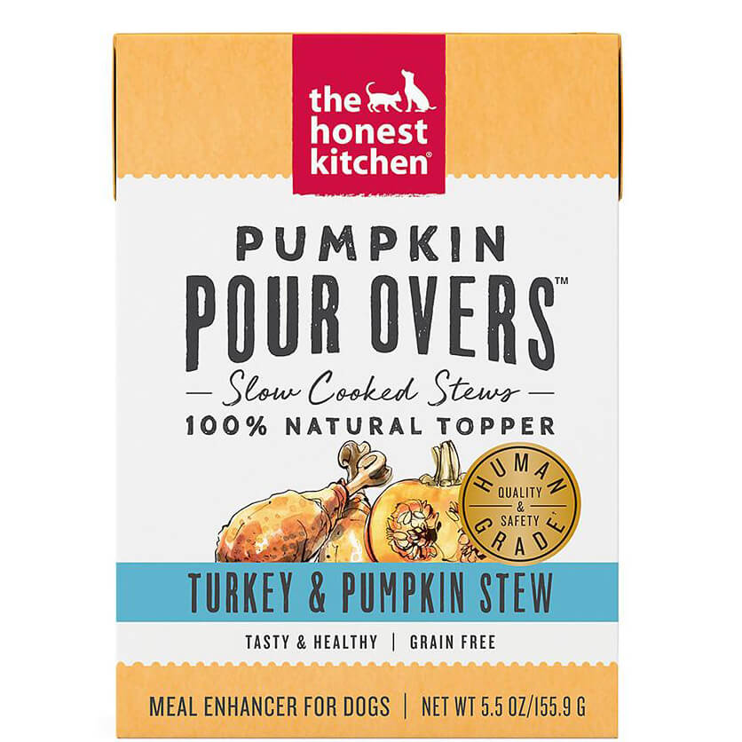 Honest Kitchen Pumpkin Pour Overs Turkey Meal Topper