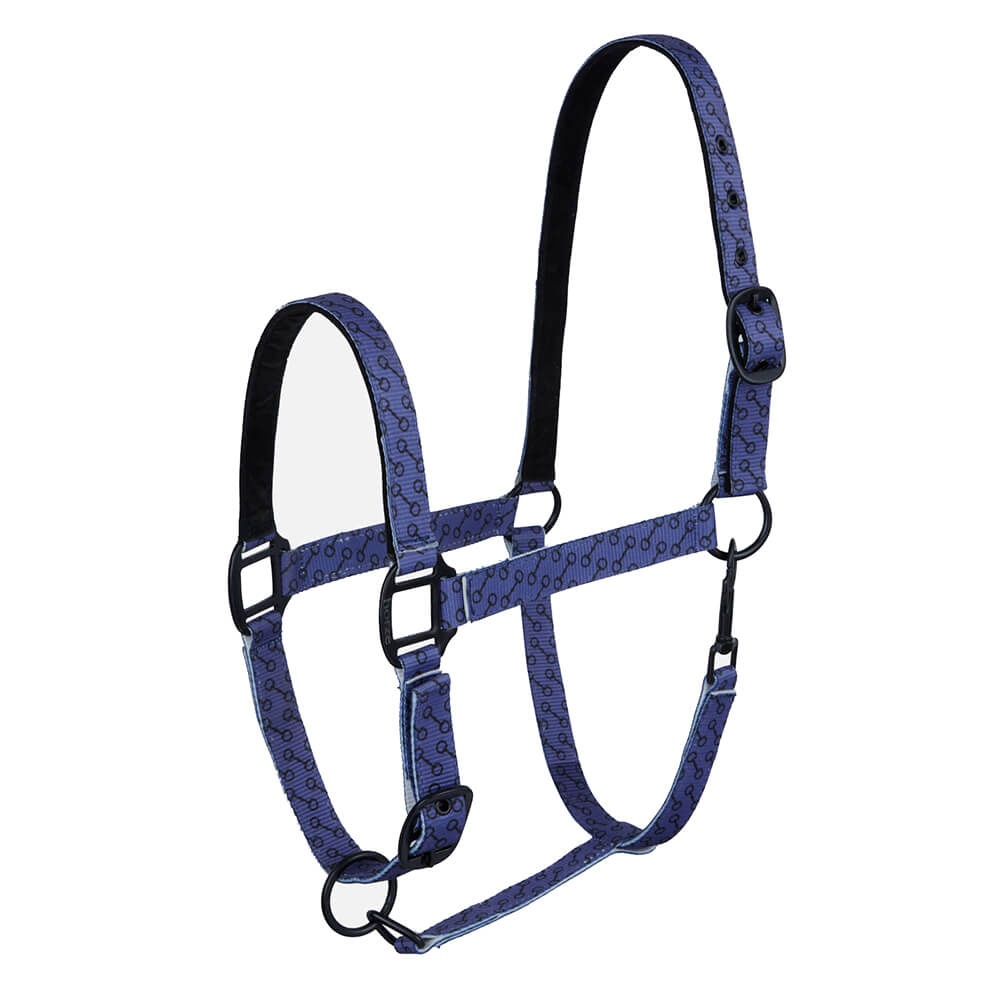 Horze Noir Bit Printed Halter