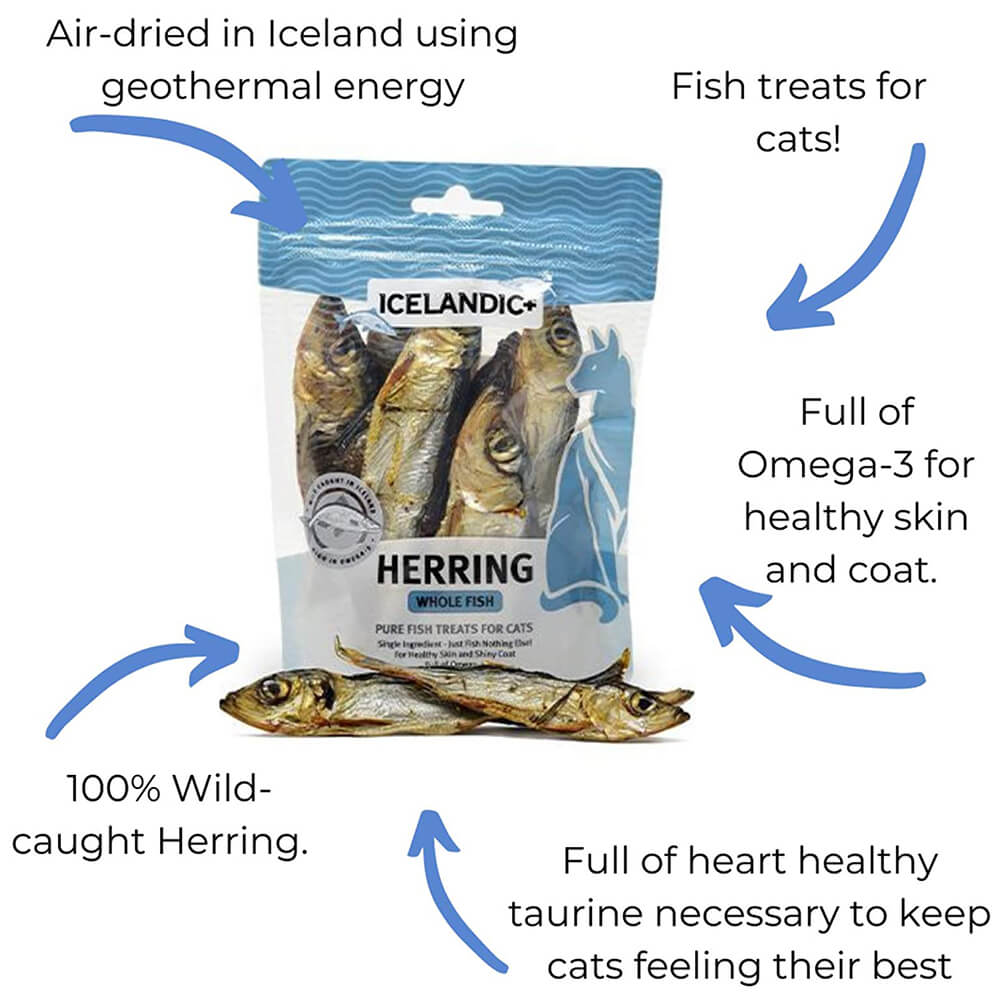 Icelandic+ Whole Herring Treats