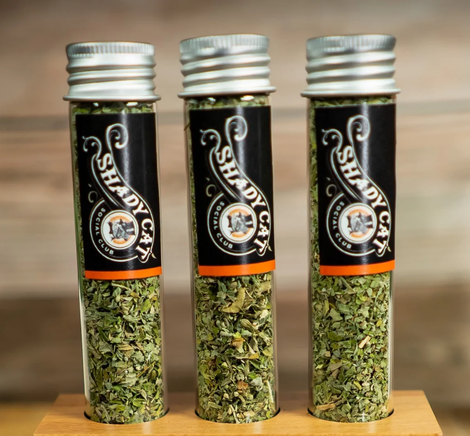 Shady Cat Social Club Cat Nip & Valerian Tube