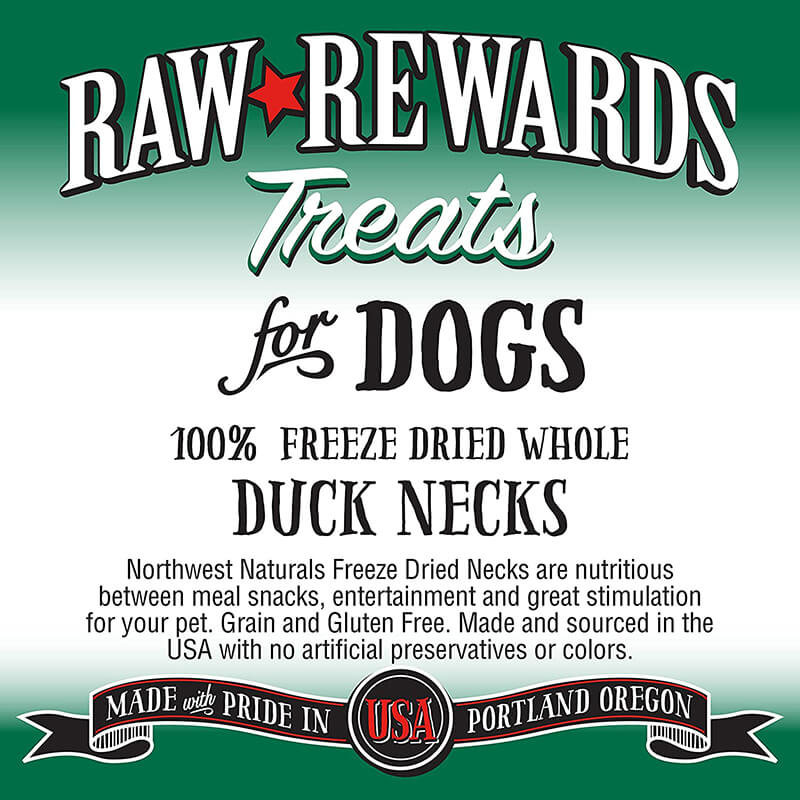 Northwest Naturals Freeze-Dried Duck Necks 5oz