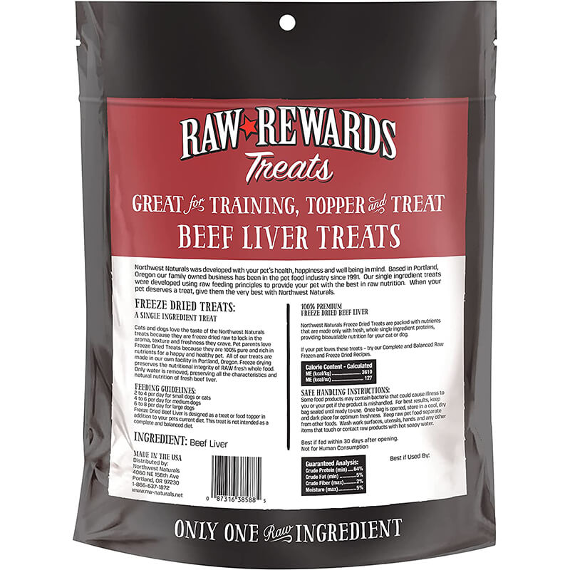 Northwest Naturals Freeze-Dried Beef Liver