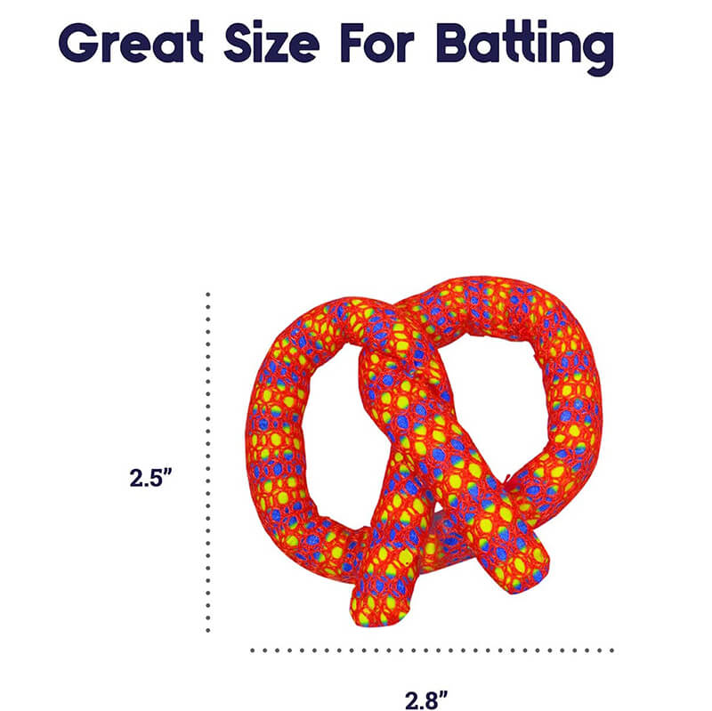 Petstages Plaque Away Pretzel Cat Chew Toy