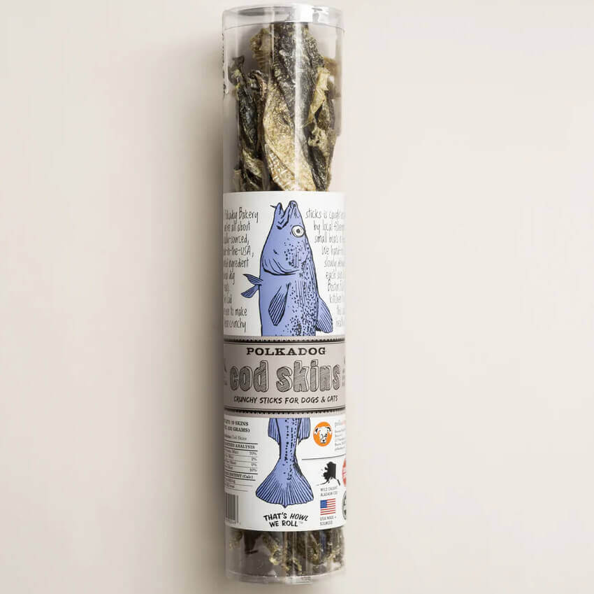 Polka Dog Cod Skin Tube