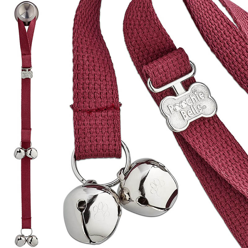 PoochieBells with Premium Cotton Webbing
