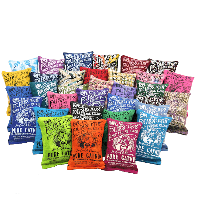Pussums Cat Company Logo Small Sack