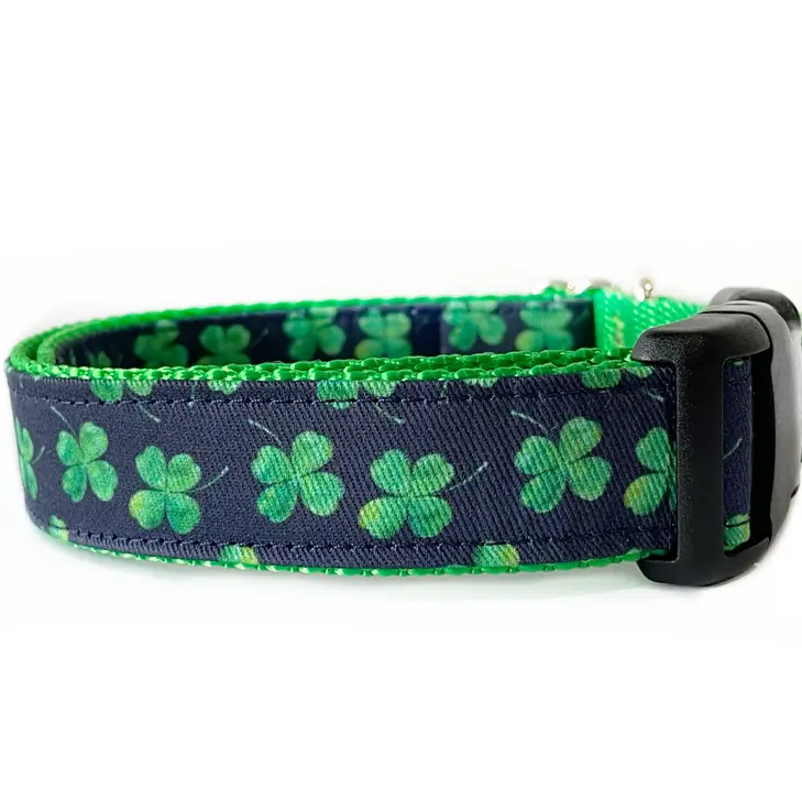 Sew Fetch Collar Shamrock Clover