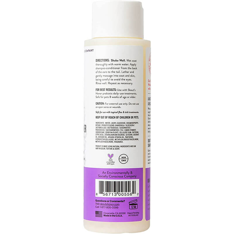 Skout's Honor Probiotic Lavender Shampoo + Conditioner