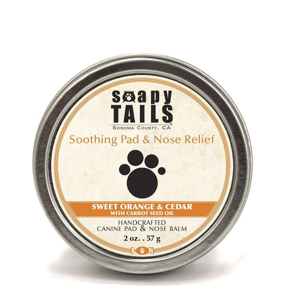 Soapy Tails Pad & Nose Relief Balm - Sweet Orange & Cedar