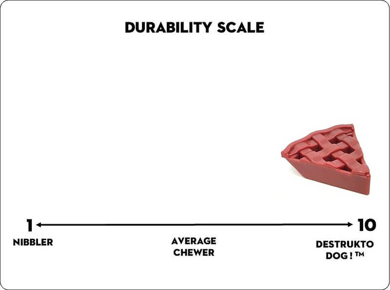 Soda Pup Nylon Cherry Pie Chew & Enrichment Toy