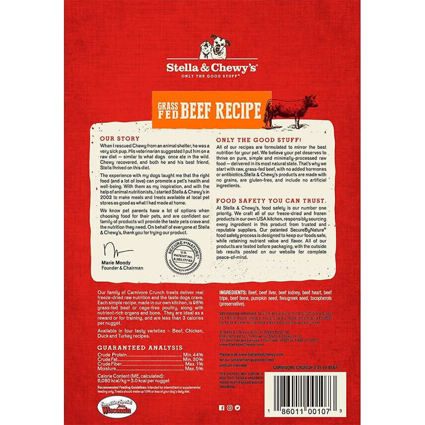 Stella & Chewys Carnivore Crunch Beef
