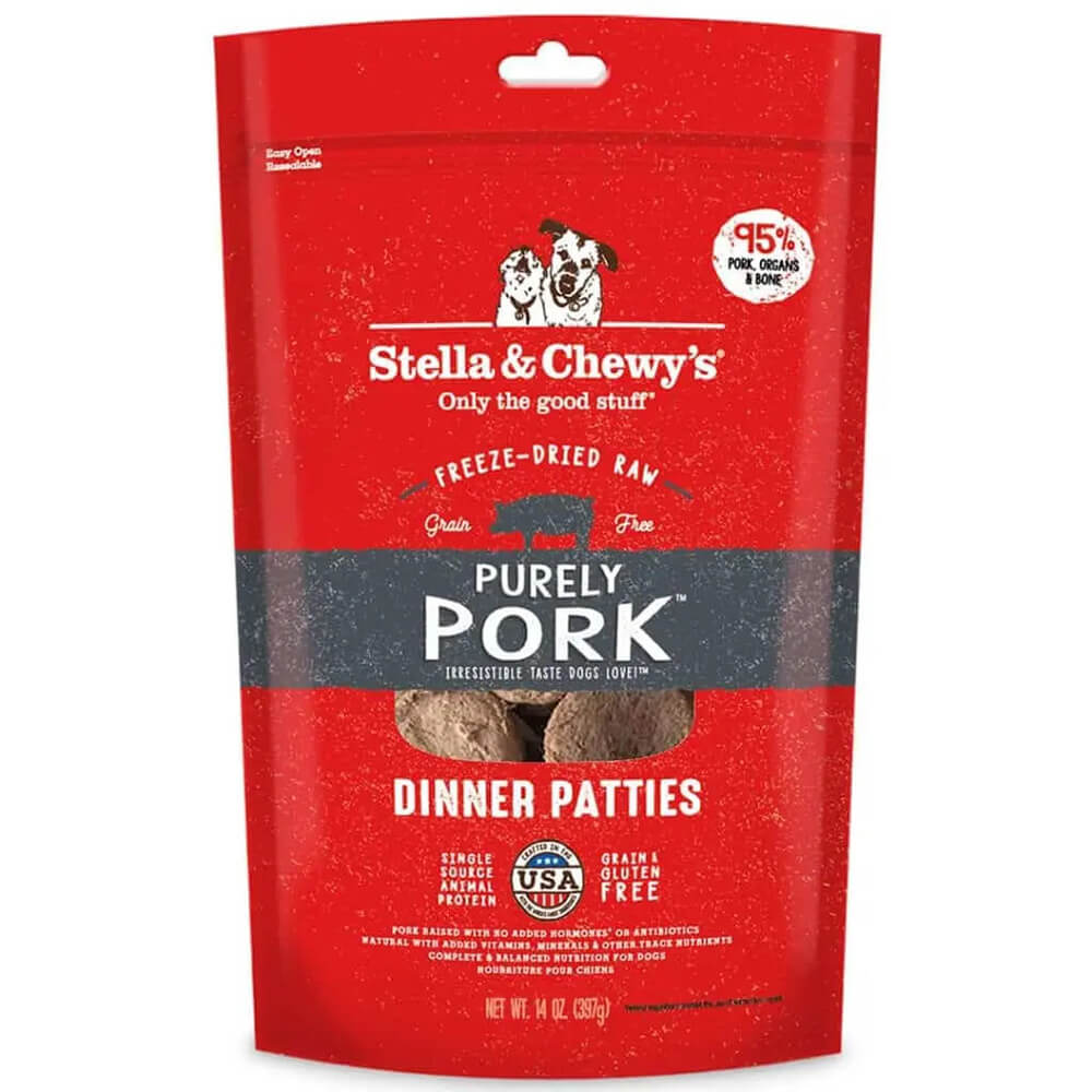 Stella & Chewy's Freeze-Dried Patties Purely Pork