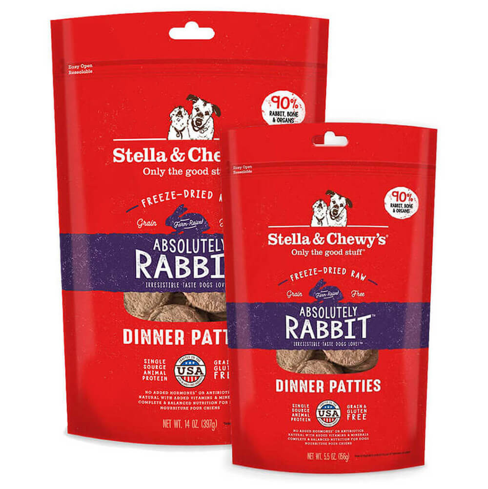 Stella & Chewy's Freeze Dried Patties Rabbit