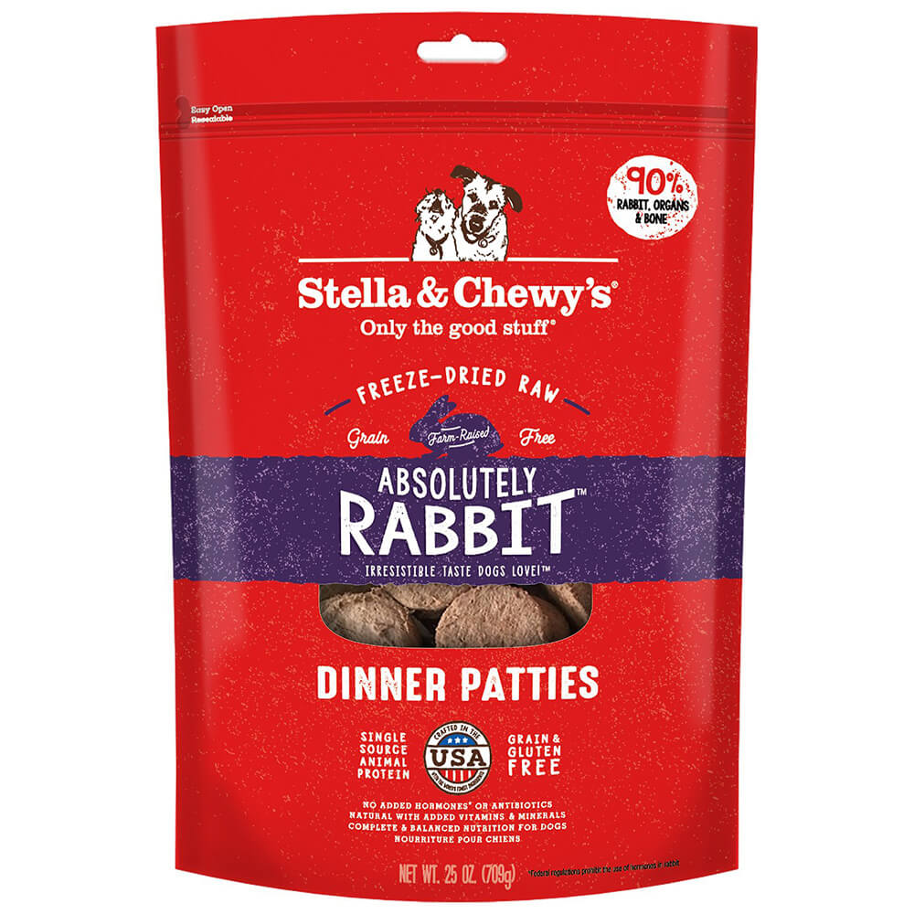 Stella & Chewy's Freeze Dried Patties Rabbit