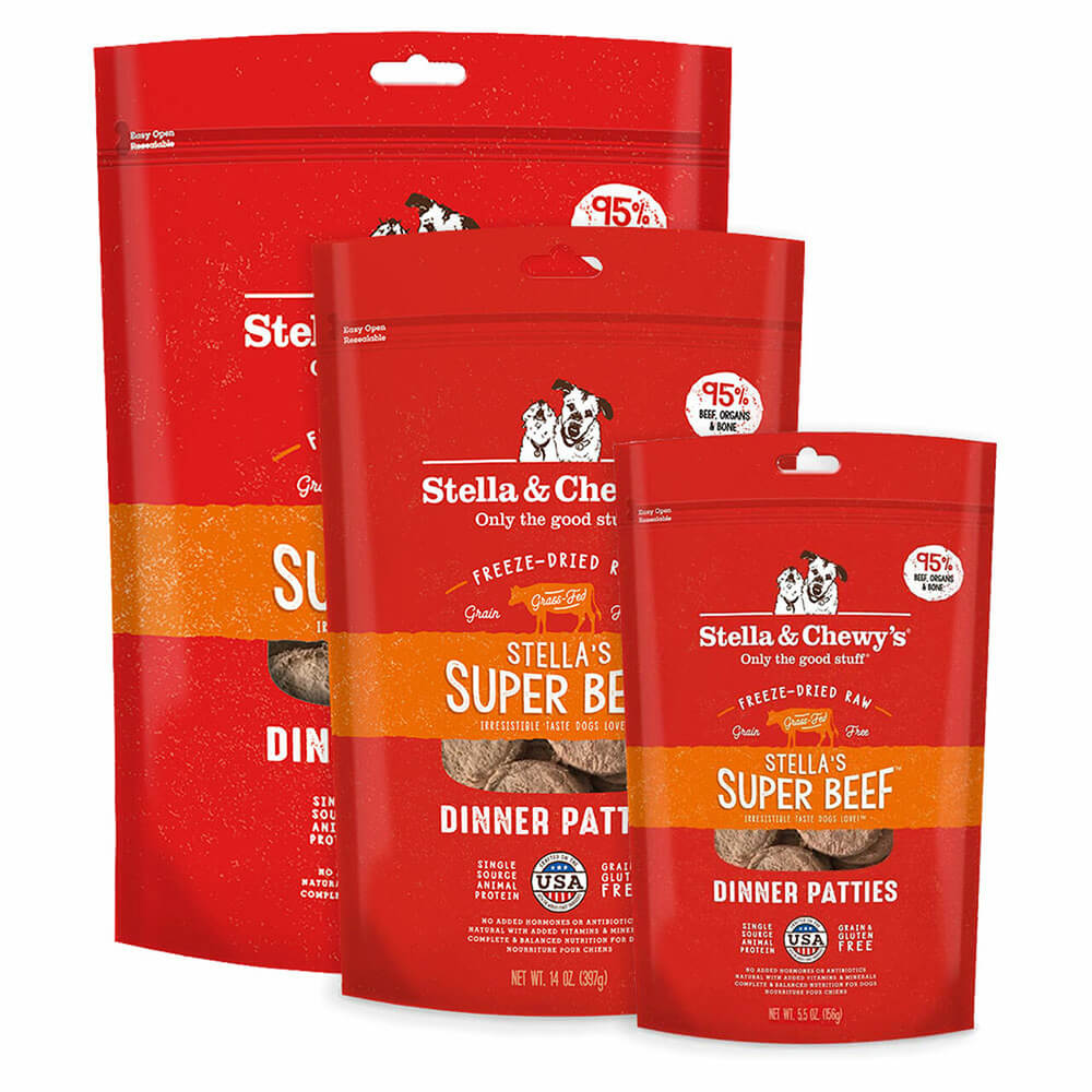 Stella & Chewy's Freeze Dried Patties Super Beef