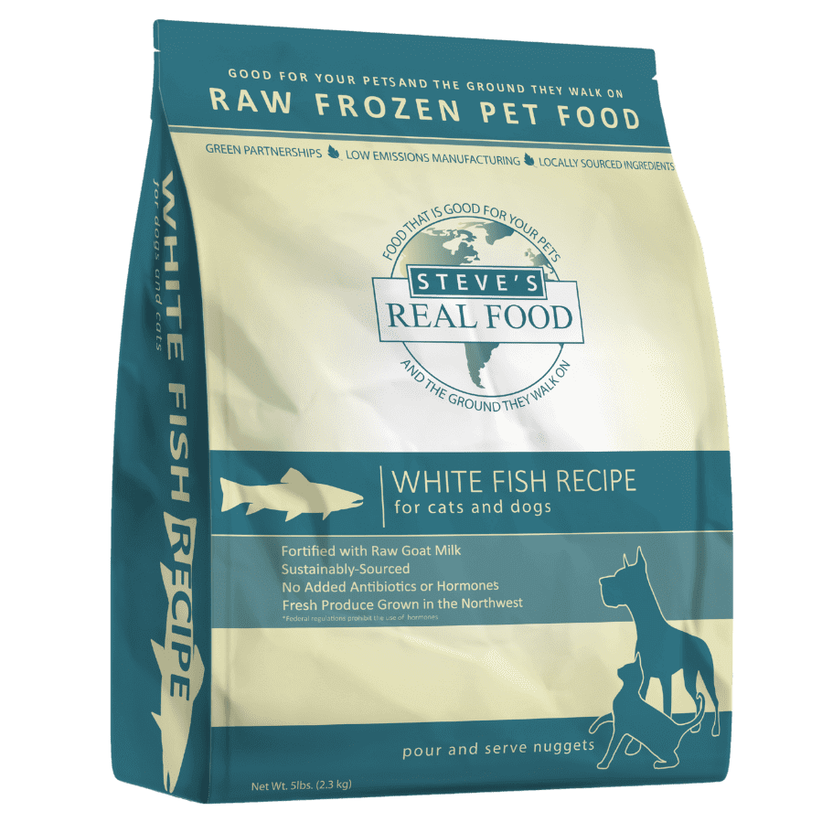 Steve's Real Food Raw Frozen Whitefish