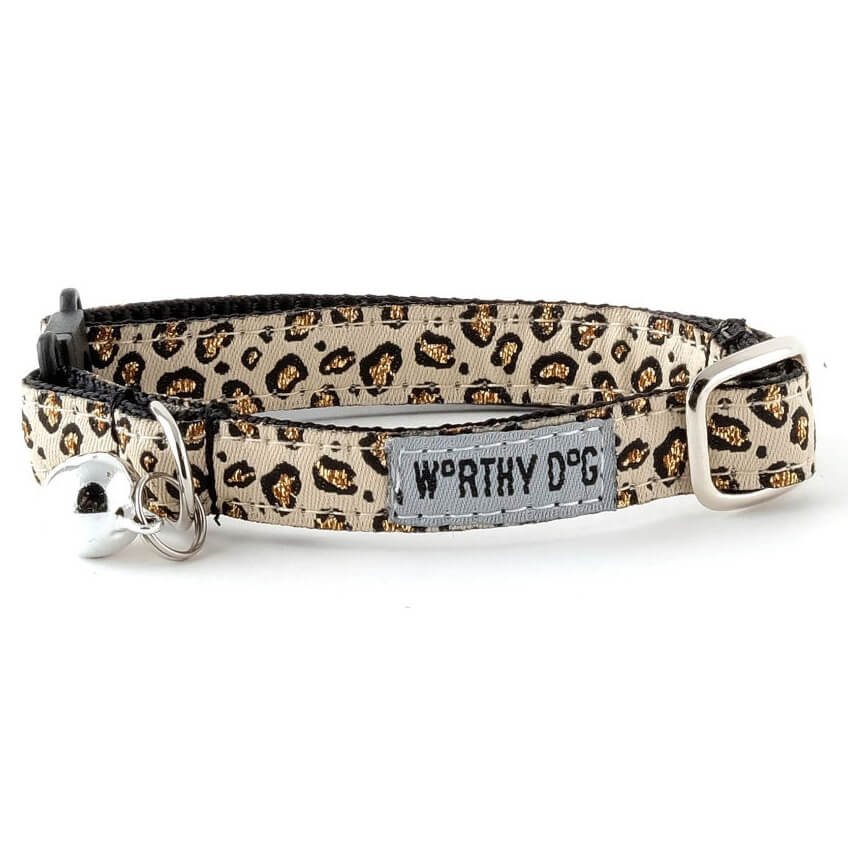 The Worthy Dog Cheetah Cat Collar