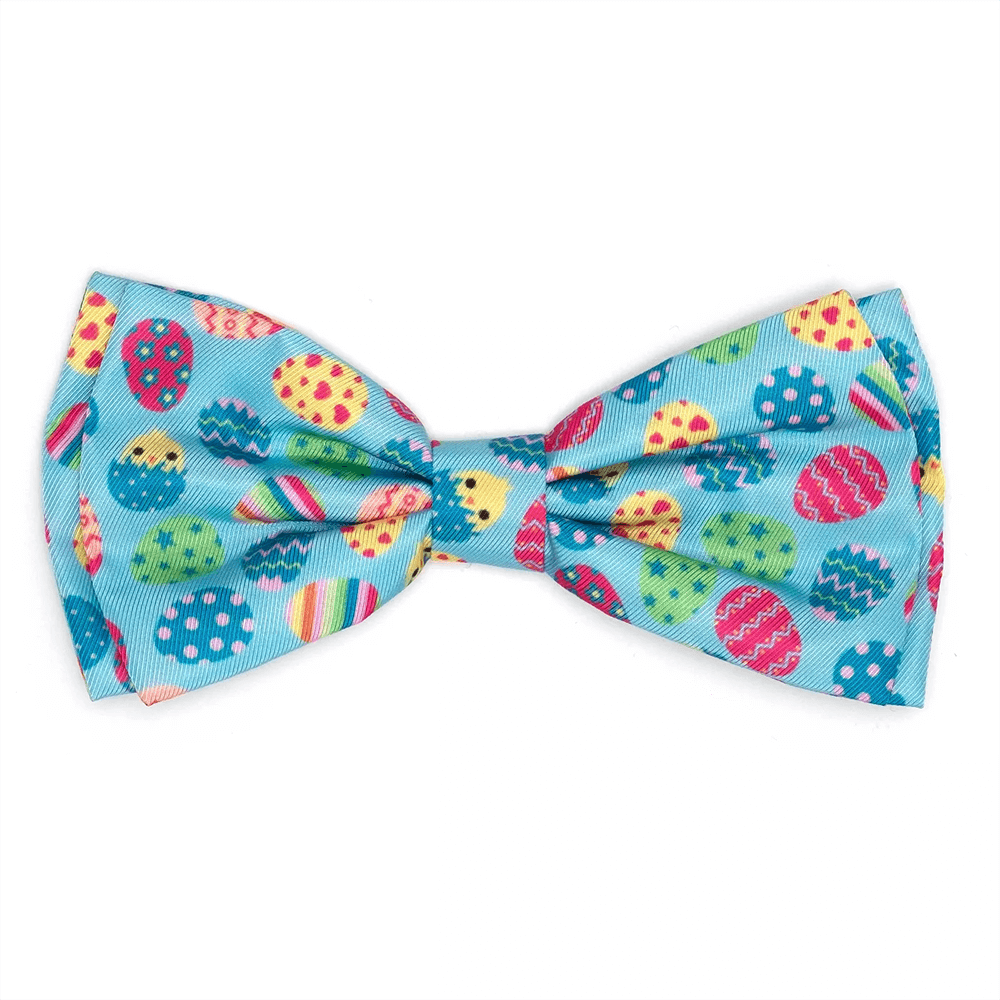 The Worthy Dog Easter Eggs Bow Tie