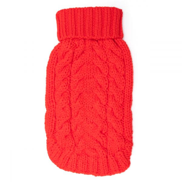 The Worthy Dog Hand-Knit Turtleneck Sweater