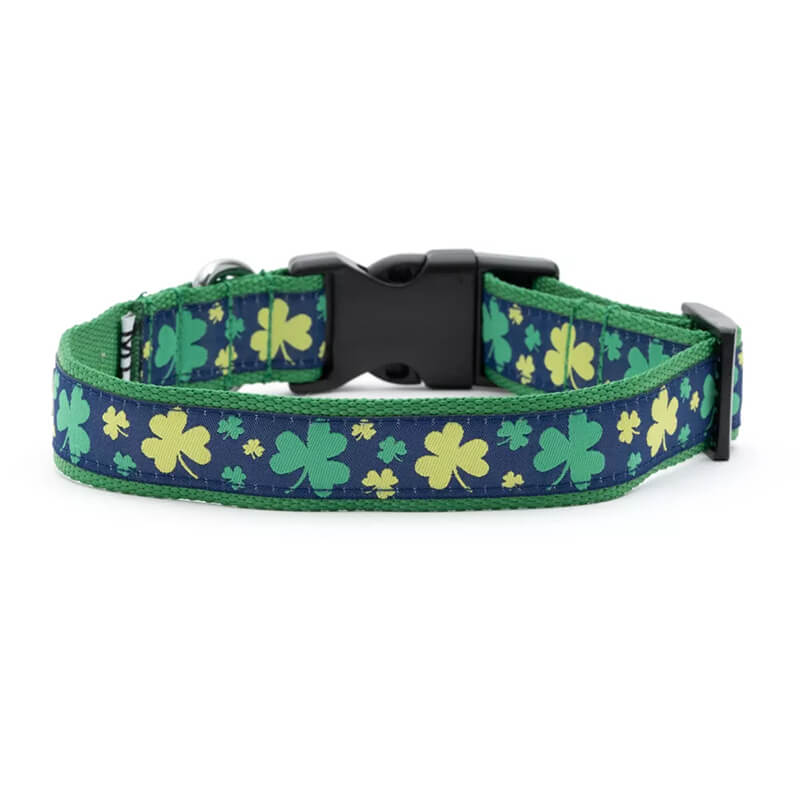 The Worthy Dog Collar Lucky Shamrock