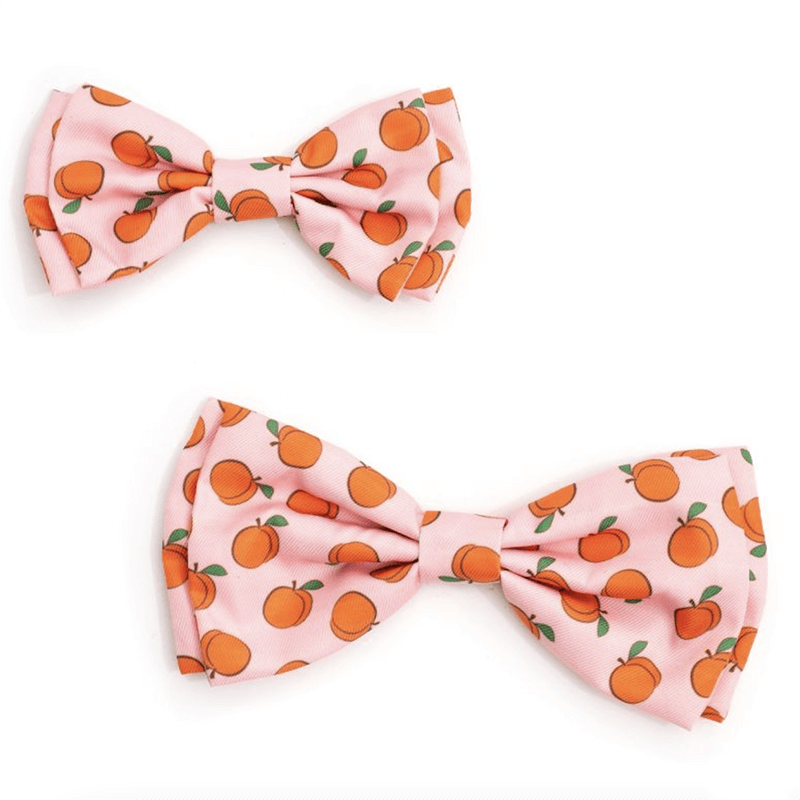 The Worthy Dog Bow Tie Peachy Keen