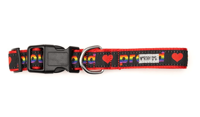The Worthy Dog Collar Proud