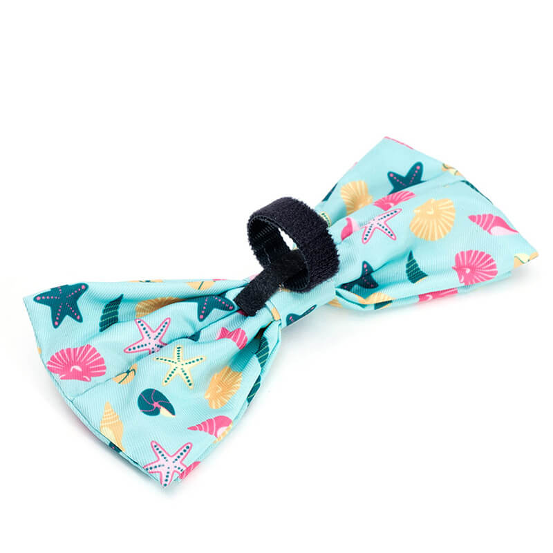 The Worthy Dog Bow Tie Seashells