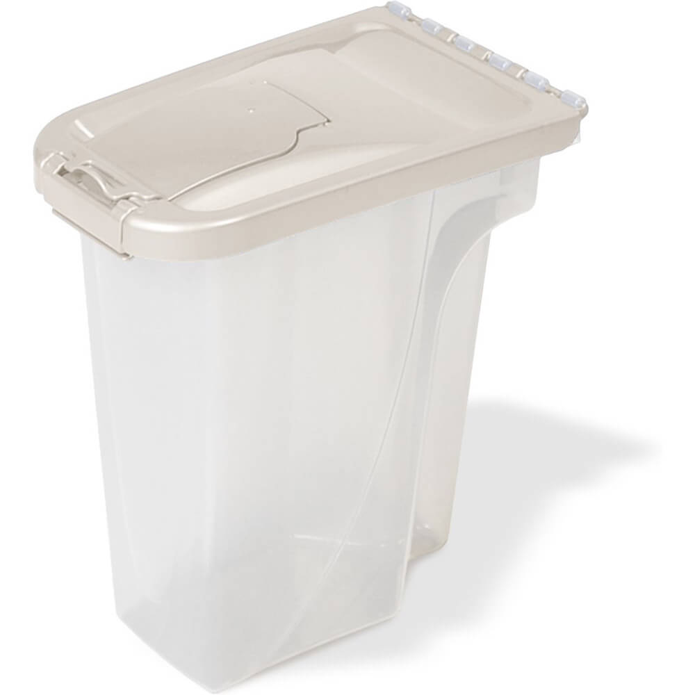 Van Ness Pet Food Dispenser with Flip Open Lid